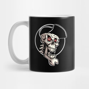 Laughing skull with cap Mug